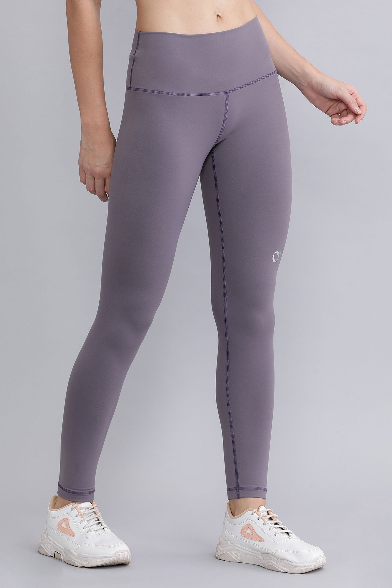 Purple Grey leggings