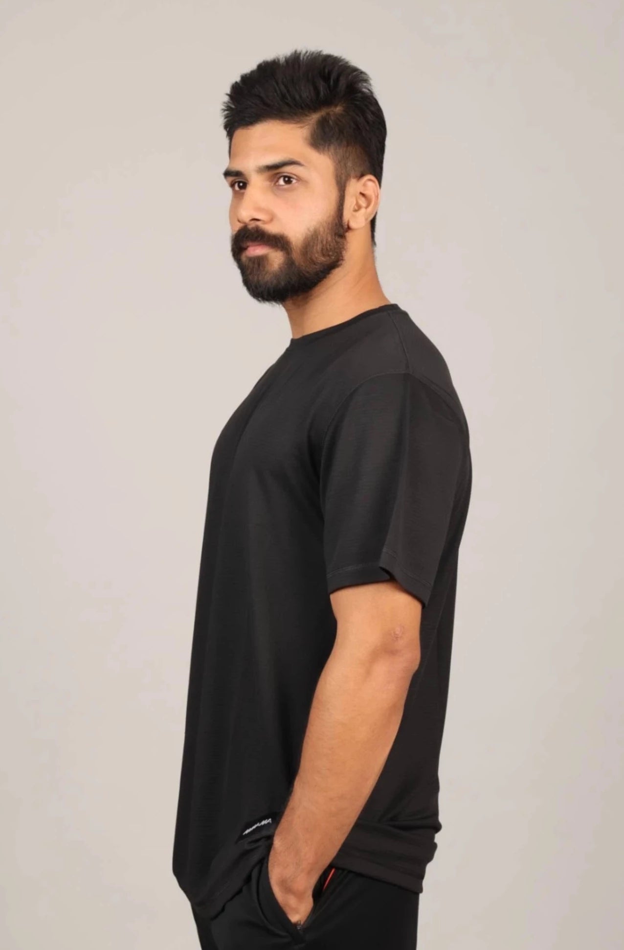 All Black Dri Fit T-shirt Men