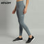 Grey Blue High Waist Leggings